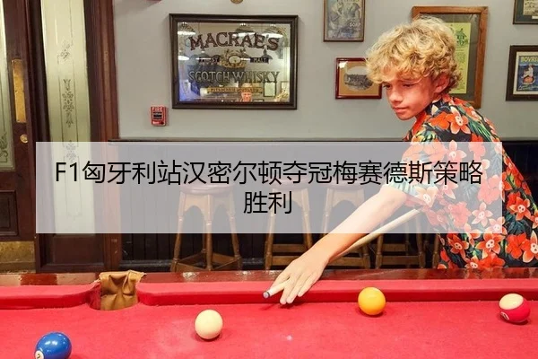 F1匈牙利站汉密尔顿夺冠梅赛德斯策略胜利